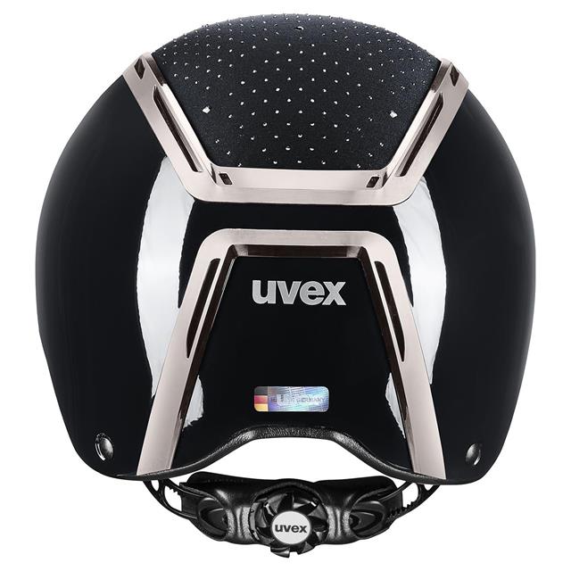 Casque d'équitation Exxeed Glow Uvex Noir-noir
