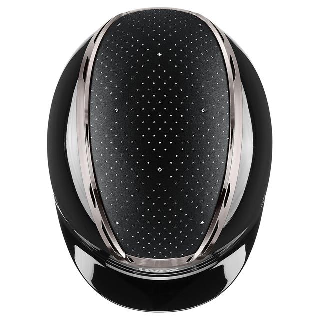 Casque d'équitation Exxeed Glow Uvex Noir-noir