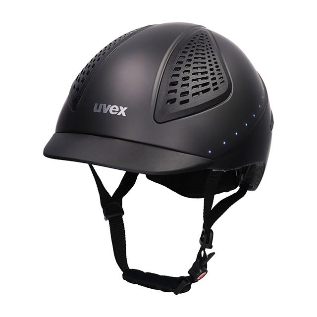 Casque d'équitation Exxential II Led Uvex Gris foncé