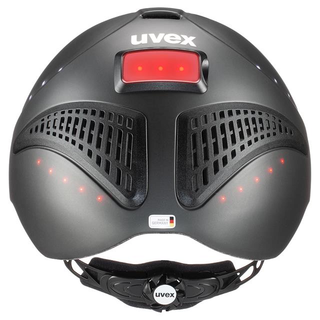 Casque d'équitation Exxential II Led Uvex Gris foncé