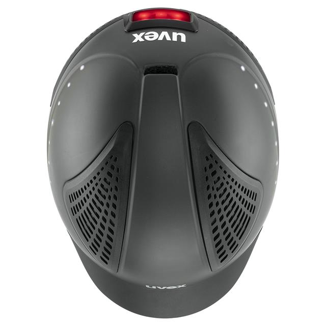 Casque d'équitation Exxential II Led Uvex Gris foncé