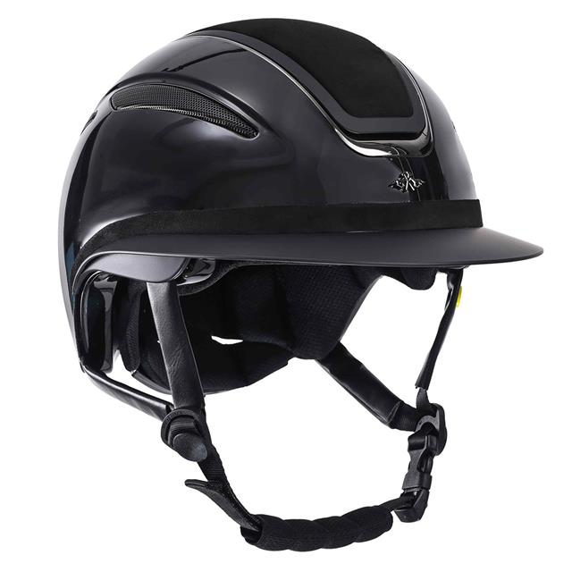 Casque d'équitation HVpmagnifica HV Polo Noir-noir