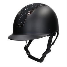 Casque d'équitation IRHOlania Crystal Imperial Riding Noir-noir