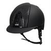 Casque d'équitation Kep Italia Cromo Textile Glitter Noir Noir