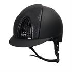 Casque d'équitation Kep Italia Cromo Textile Glitter Noir Noir