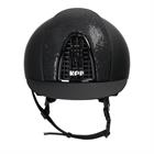 Casque d'équitation Kep Italia Cromo Textile Glitter Noir Noir