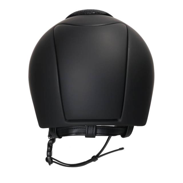 Casque d'équitation Kep Italia Cromo Textile Glitter Noir Noir