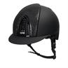 Casque d'équitation Kep Italia Cromo Textile Glitter Noir Noir