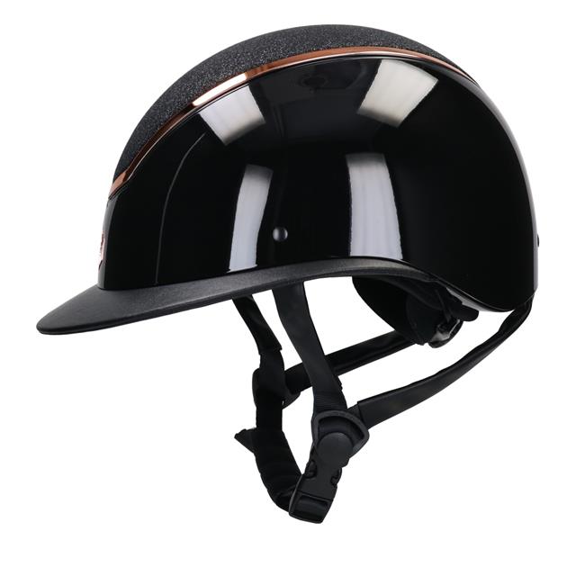 Casque d'équitation Kylo Gloss Bord Large Charles Owen Noir