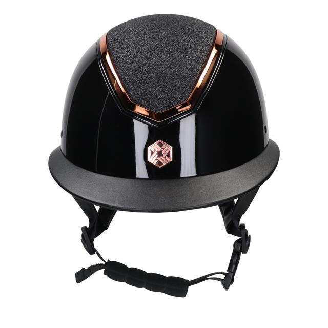 Casque d'équitation Kylo Gloss Bord Large Charles Owen Noir