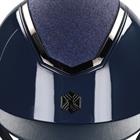 Casque d'équitation Kylo Gloss Charles Owen Bleu foncé