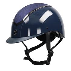 Casque d'équitation Kylo Gloss Charles Owen Bleu foncé