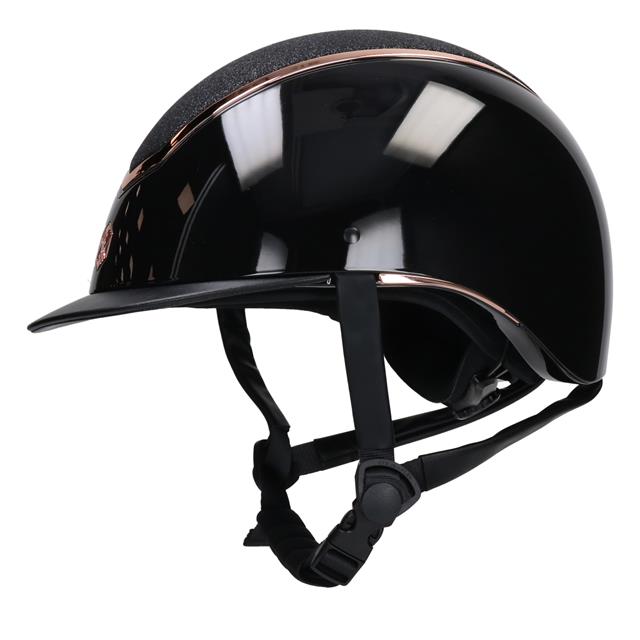 Casque d'équitation Kylo Gloss Charles Owen Noir