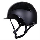 Casque d'équitation Miami à visière de polo QHP Noir