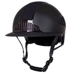 Casque d'équitation Ohio Polo Visor QHP Noir