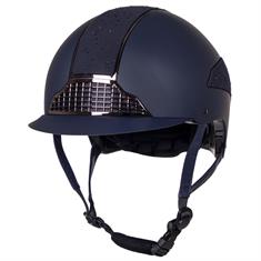 Casque d'équitation Ohio QHP Bleu foncé