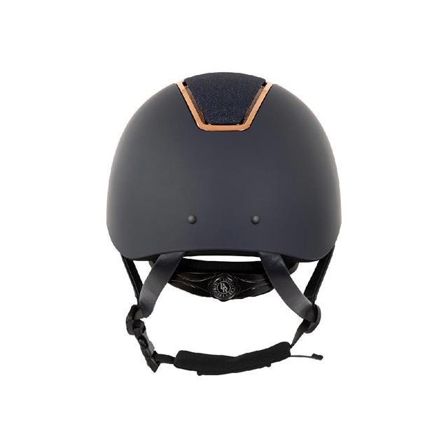 Casque d'Équitation Omega Painted Glitter BR Noir-doré