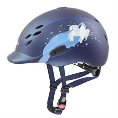Casque d'équitation Onyxx Unicorn Enfants Uvex Bleu foncé