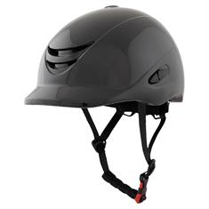 Casque d'équitation Petite Shiny Vg1 Premiere  Noir