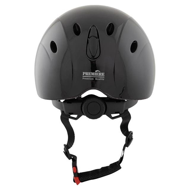 Casque d'équitation Petite Shiny Vg1 Premiere  Noir