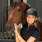 Casque d'équitation Pro F1 Matt Sprakle Harry's Horse Noir-noir