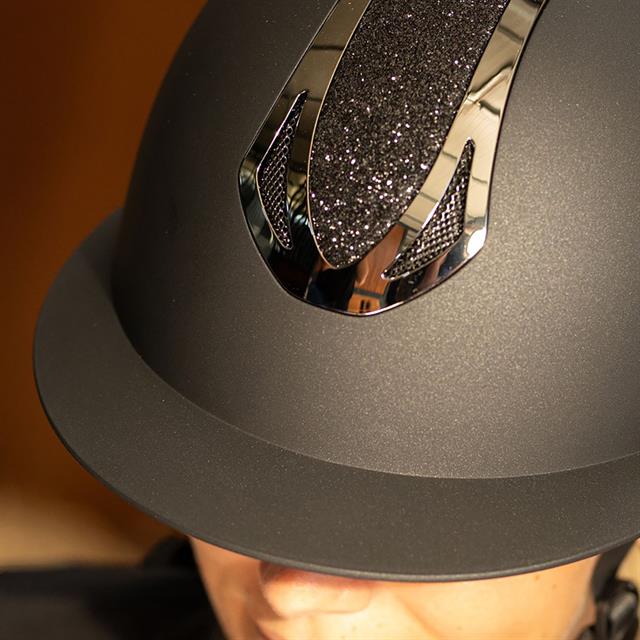 Casque d'équitation Pro F1 Matt Sprakle Harry's Horse Noir-noir