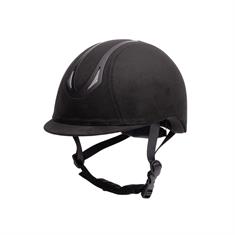 Casque d'équitation Pro F1 Micro Suede Harry's Horse Noir