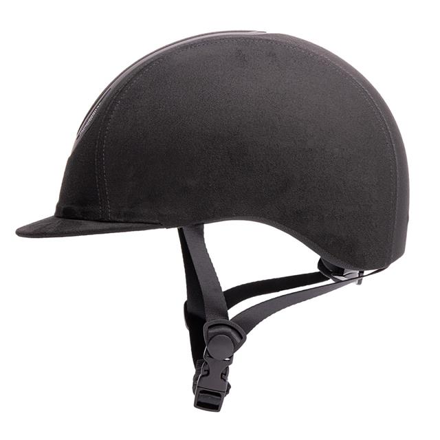 Casque d'équitation Pro F1 Micro Suede Harry's Horse Noir
