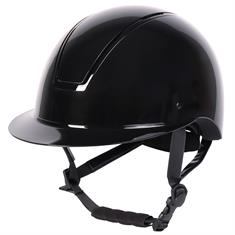 Casque d'équitation Royal Glossy Harry's Horse Noir-noir