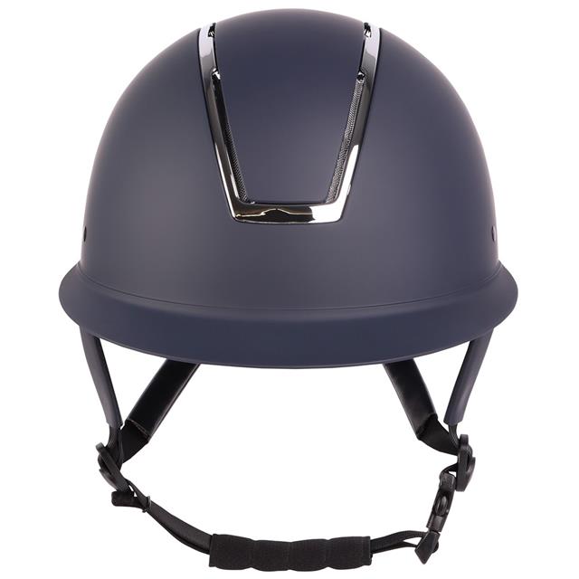 Casque d'Équitation Royal Matt Harry's Horse Bleu foncé-argenté