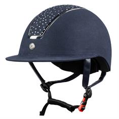 Casque d'Équitation Solara Horze Bleu foncé-blanc