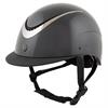 Casque d'équitation Theta Glossy Normal Visor BR  Noir