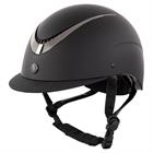 Casque d'équitation Theta Painteddull Normal Visor BR  Noir