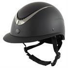 Casque d'équitation Thetaplus Painteddull Big Visor BR  Noir