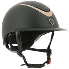 Casque d'équitation Wings MIPS Equithème Noir-rose