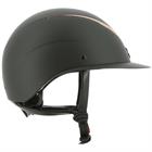 Casque d'équitation Wings MIPS Equithème Noir-rose