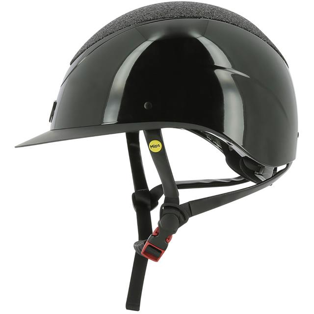 Casque d'équitation Wings Shine MIPS Equithème Noir-noir