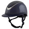 Casque de sécurité Theta Plus Dazzling Glamourous BR Bleu foncé-noir