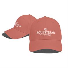 Casquette Coral Equestrian Stockholm Rose clair