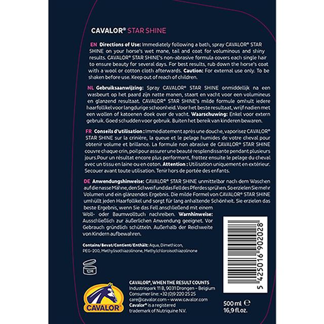 CAVALOR STAR SHINE SPRAY 