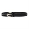 Ceinture Clincher Horka Noir-argenté