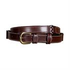 Ceinture Flat Leather Dy'on Marron
