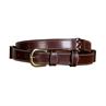 Ceinture Flat Leather Dy'on Marron