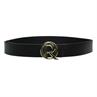 Ceinture Logo QUUR Noir-doré