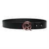 Ceinture Logo QUUR Noir-rose