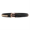 Ceinture Rosegold EJRosier Epplejeck Noir-doré