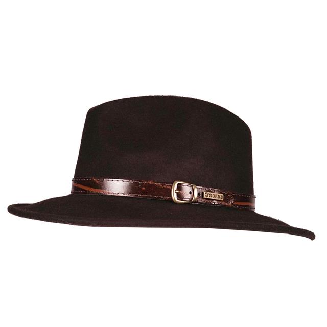 Chapeau Enroulable Horka Marron