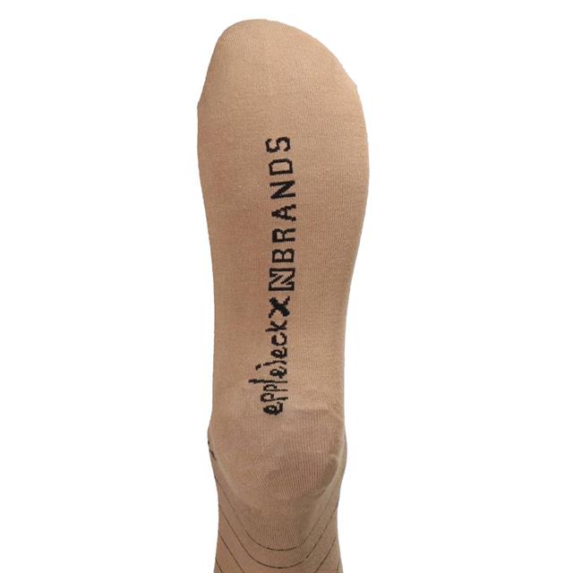 Chausettes Sassy Aop N-Brands X Epplejeck Beige