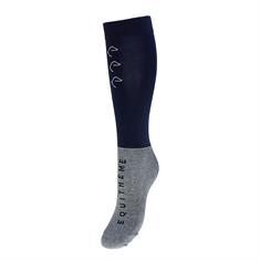 Chaussette de Concours 2-Pack Equithème Bleu foncé