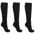 Chaussettes 3-pack QHP Noir